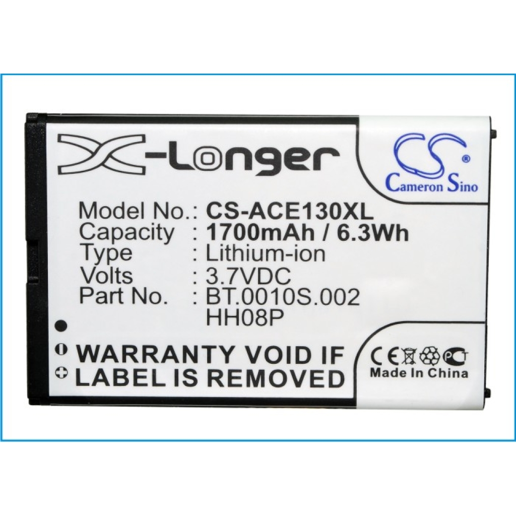 Mobile Phone Battery Acer beTouch E140