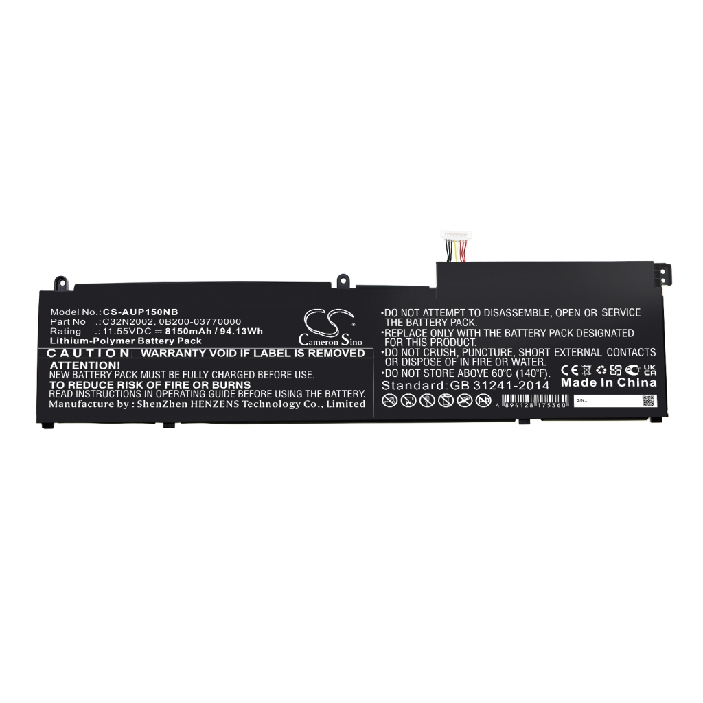Notebook battery Asus Zenbook Pro 15 OLED UM535QE-KY191W