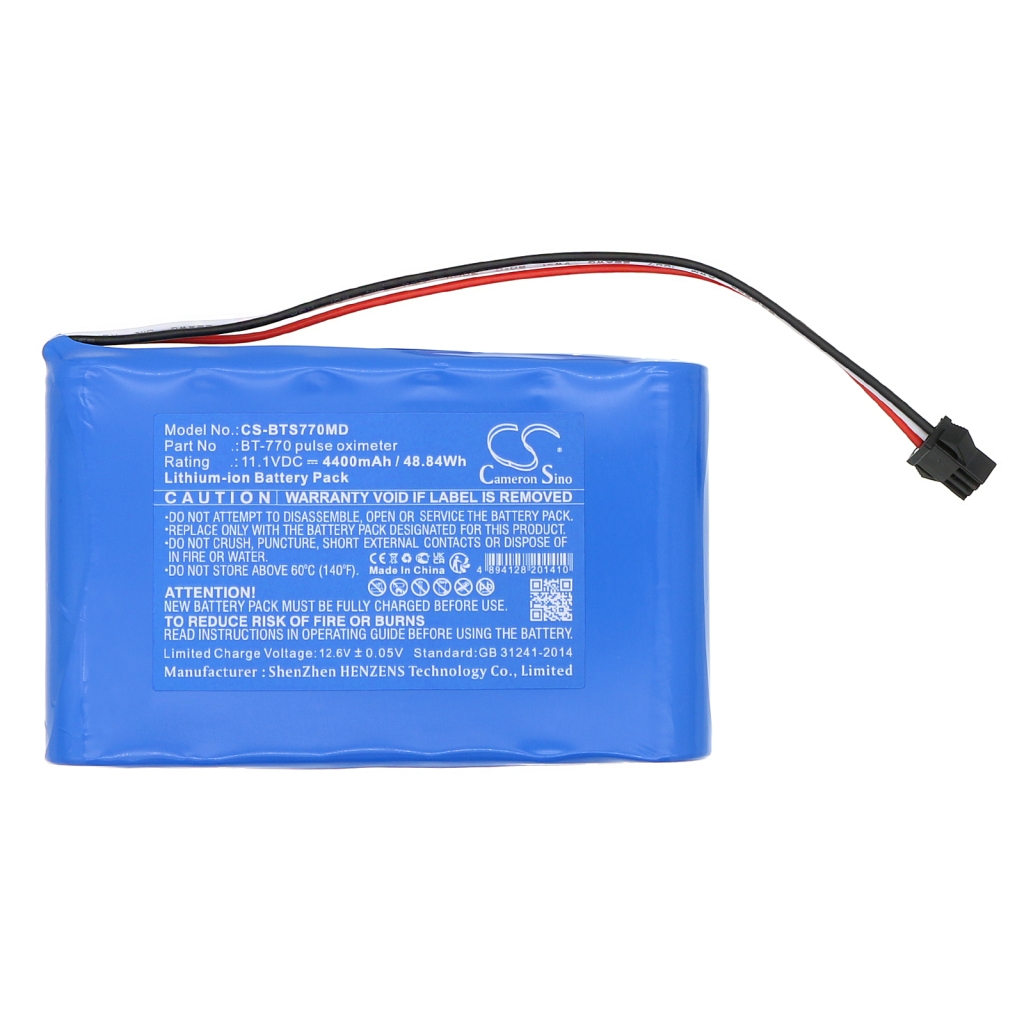 Medical Battery Bistos BT-740 pulse oximeter