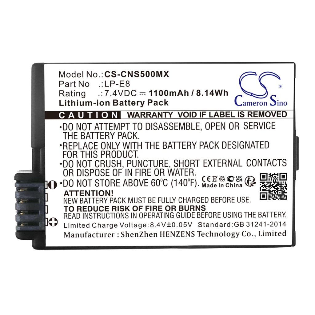 Camera Battery Canon EOS 600D