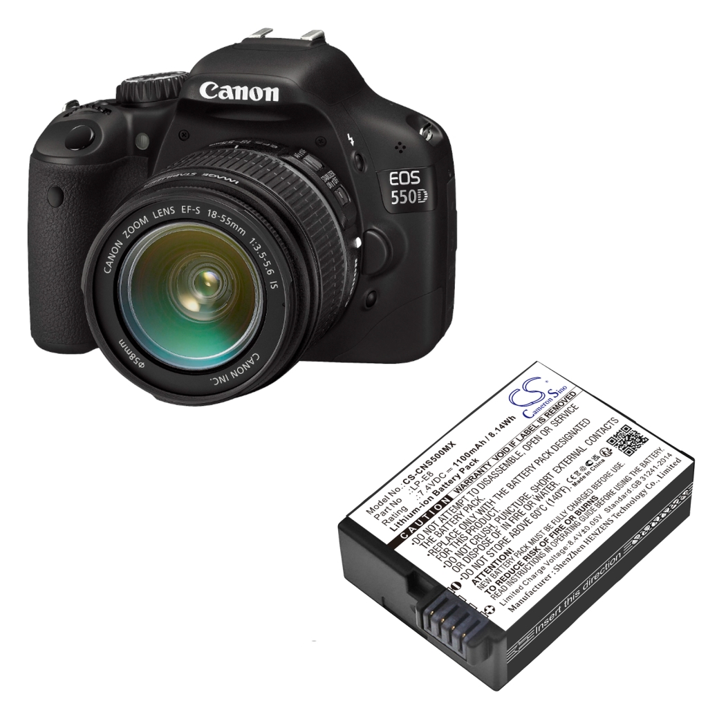 Camera Battery Canon EOS 600D