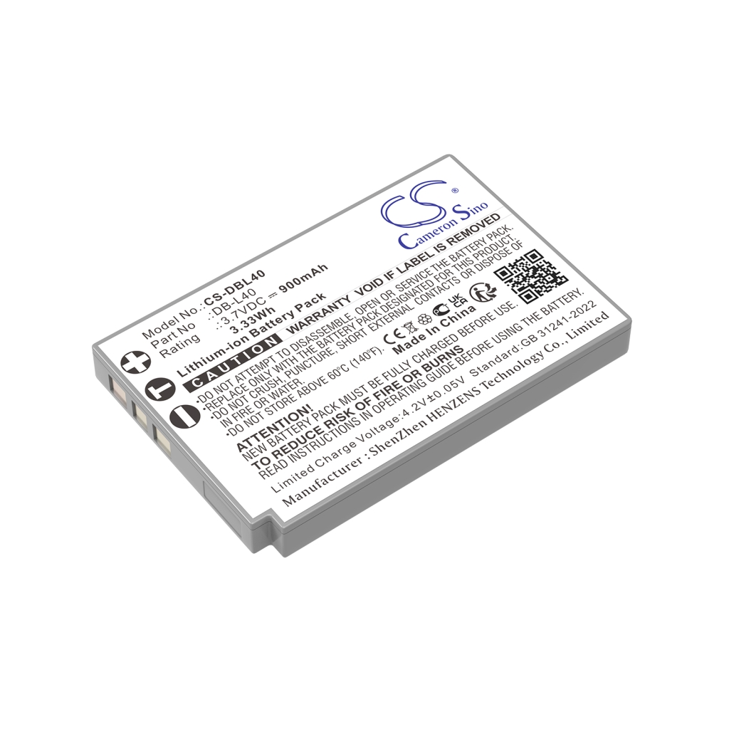 Camera Battery Sanyo Xacti DMX-HD2
