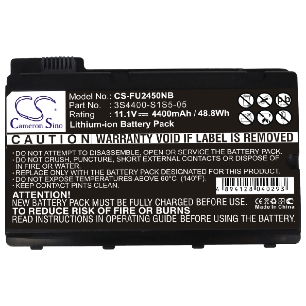 Notebook battery Fujitsu Amilo Xi2550