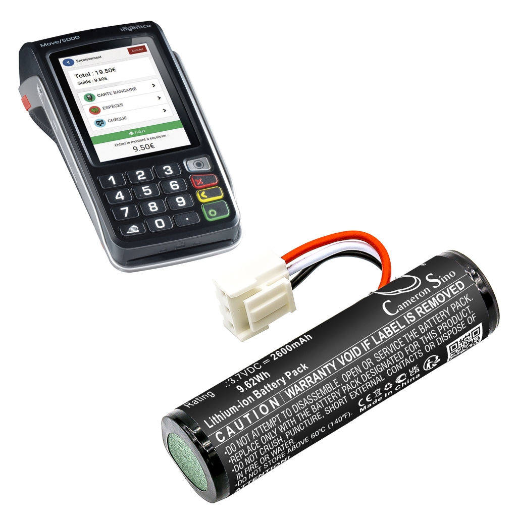 Payment Terminal Battery Ingenico Move 5000 4G Wifi Bluetooth