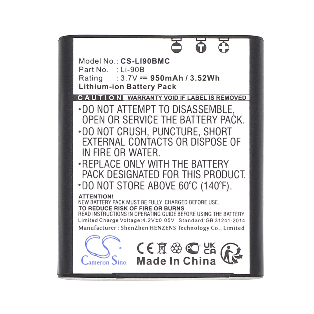 Camera Battery Olympus Tough TG-1 His