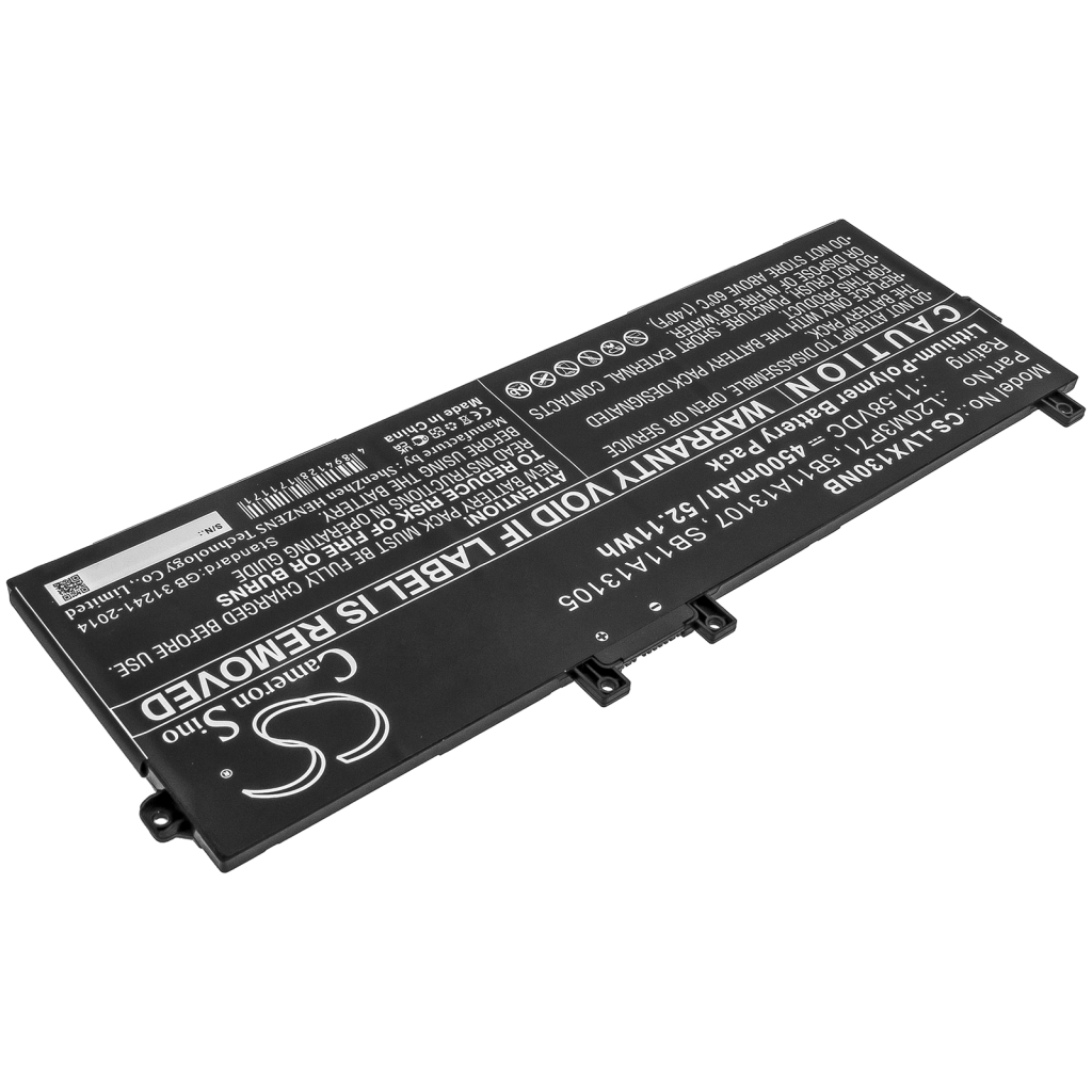Notebookbatteri Lenovo ThinkPad X13 Yoga G2 20W8000TGE