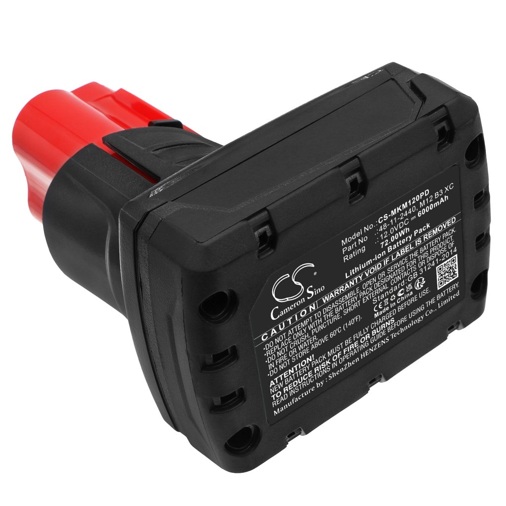 Batterier Erstatter M12 B4 XC