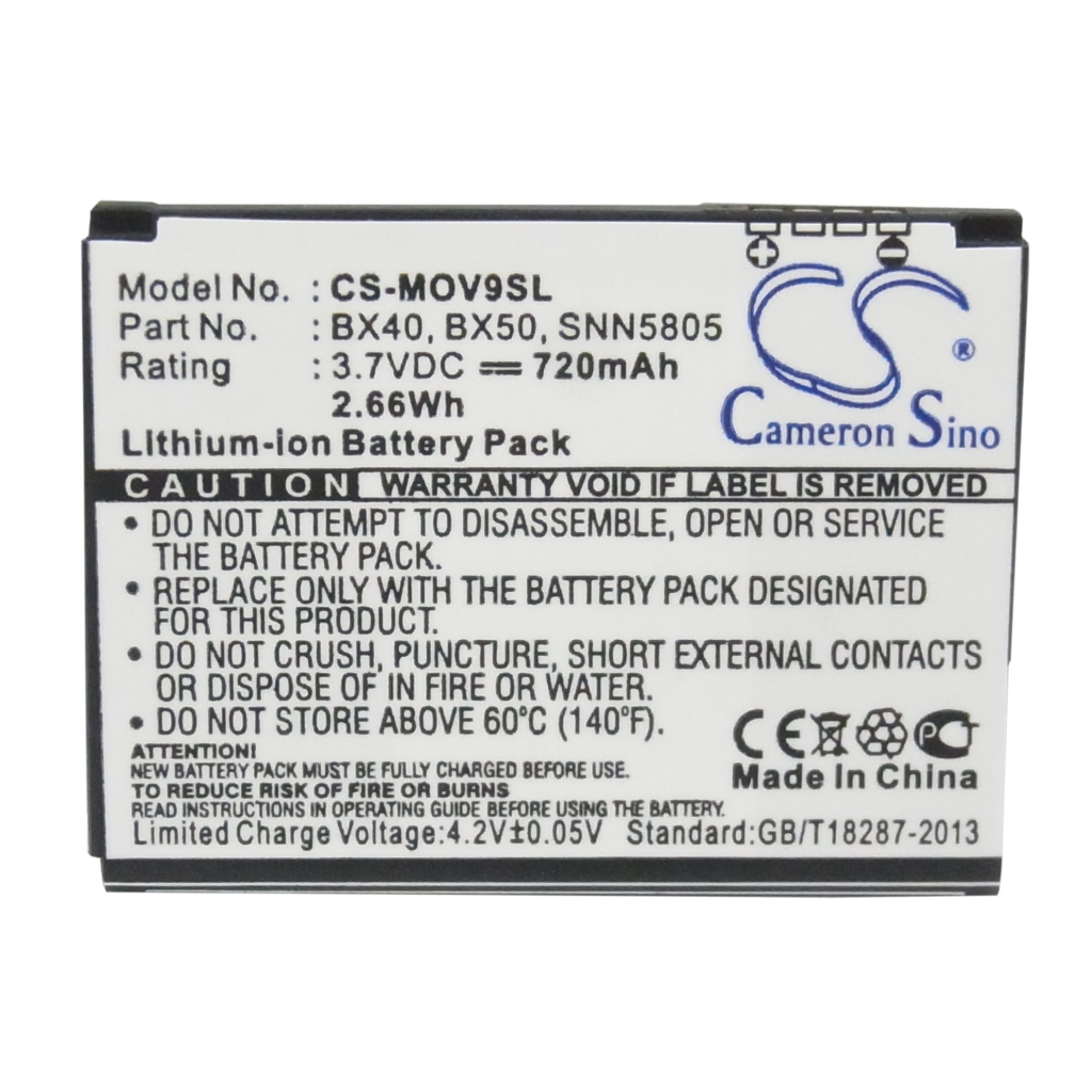 Mobile Phone Battery Motorola MOTORAZR2 V9m