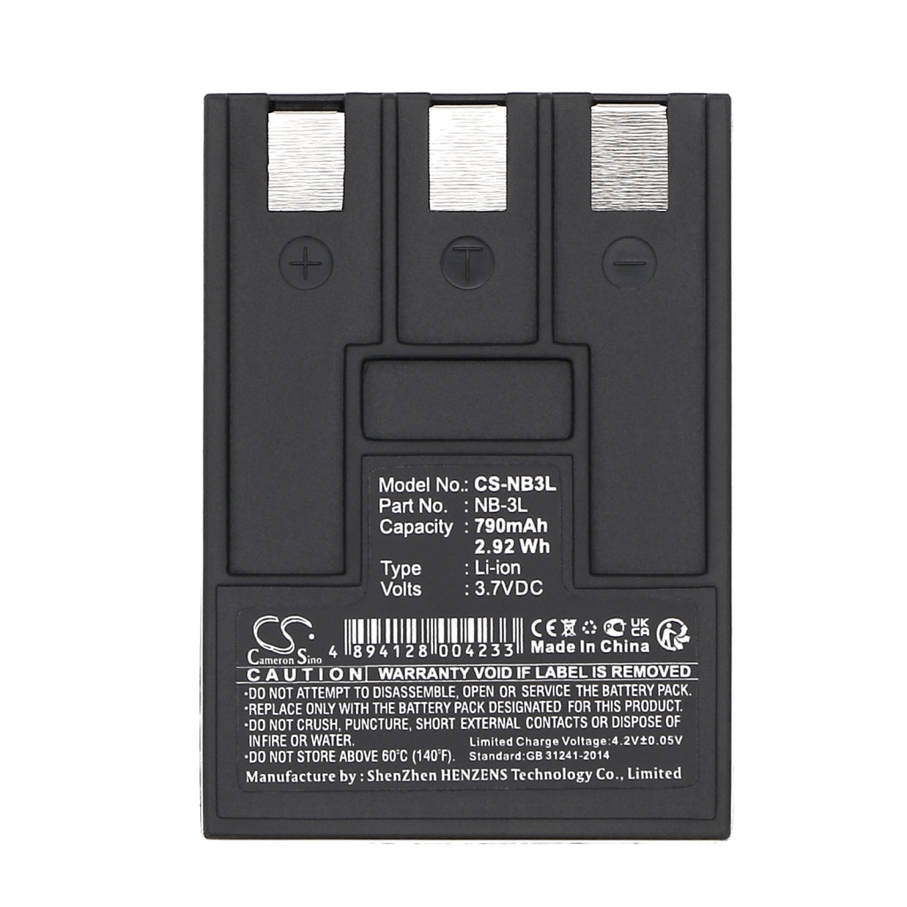 Camera Battery Canon IXY Digital 30a
