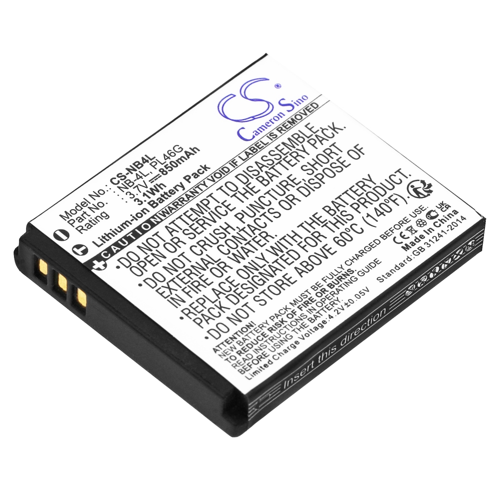 Camera Battery Canon IXY 600F