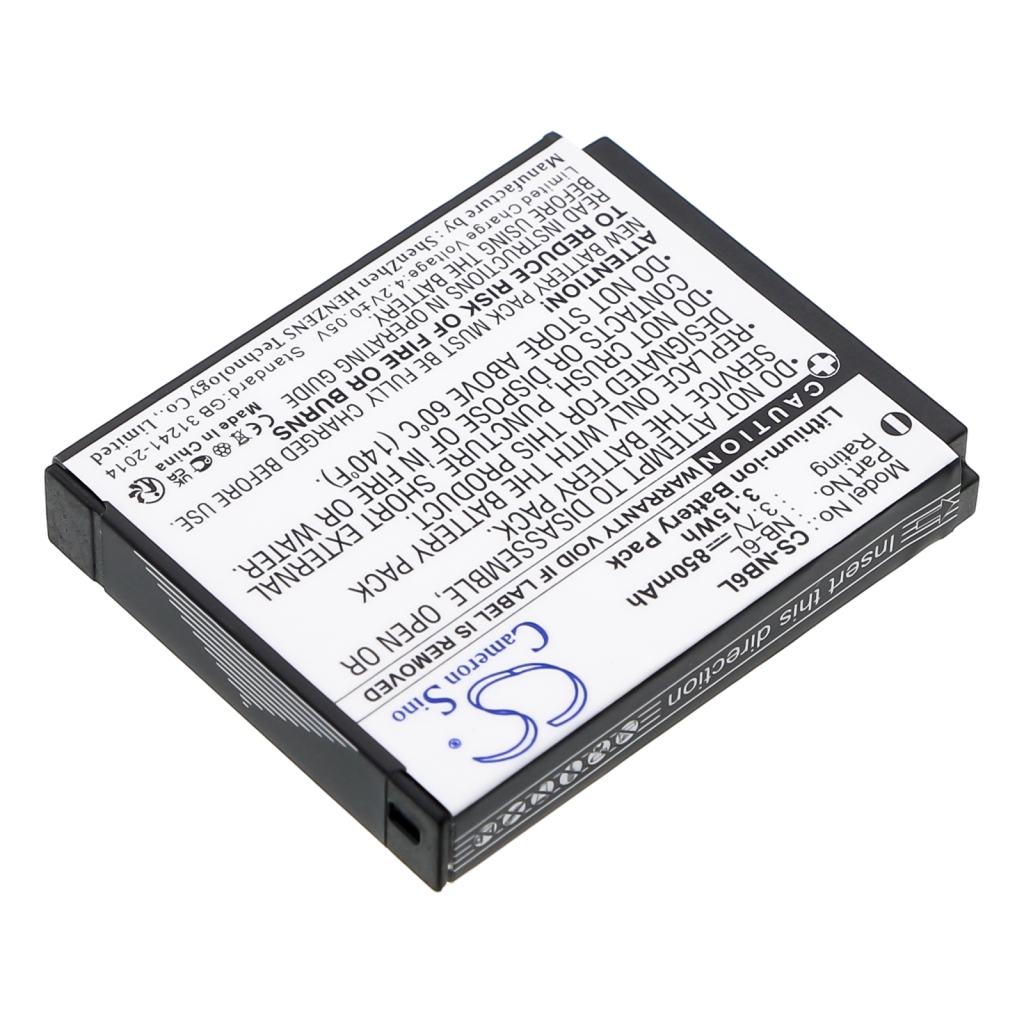 Camera Battery Canon IXUS 105 IS
