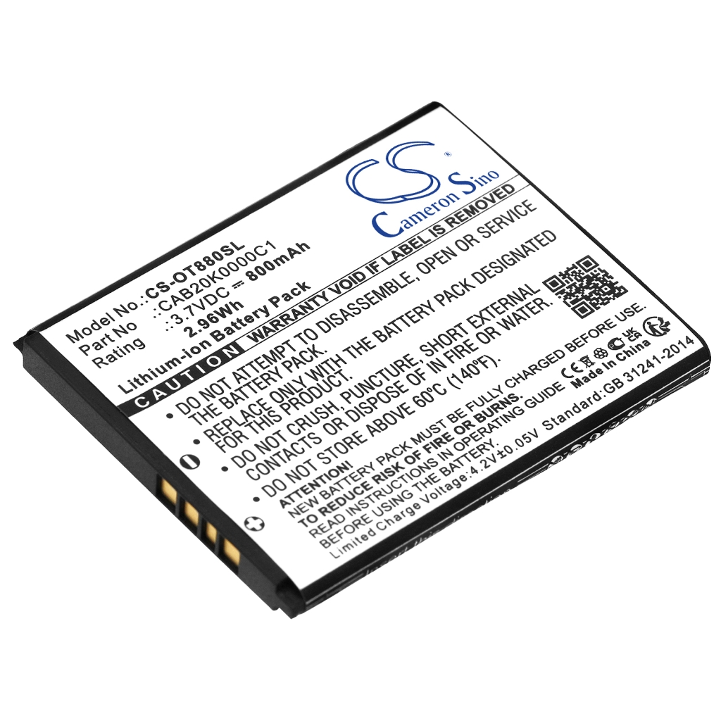 Mobile Phone Battery Alcatel One Touch 710D