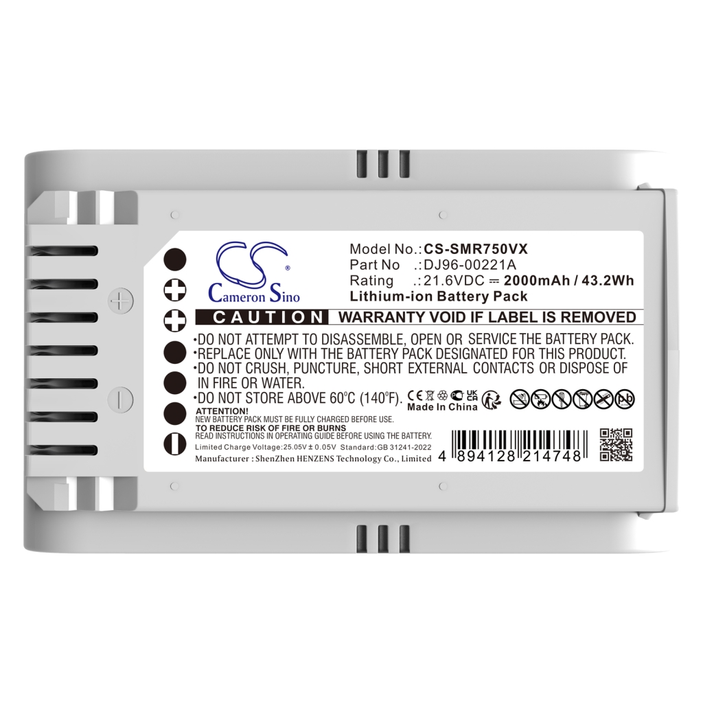Vacuum Battery Samsung Jet 75