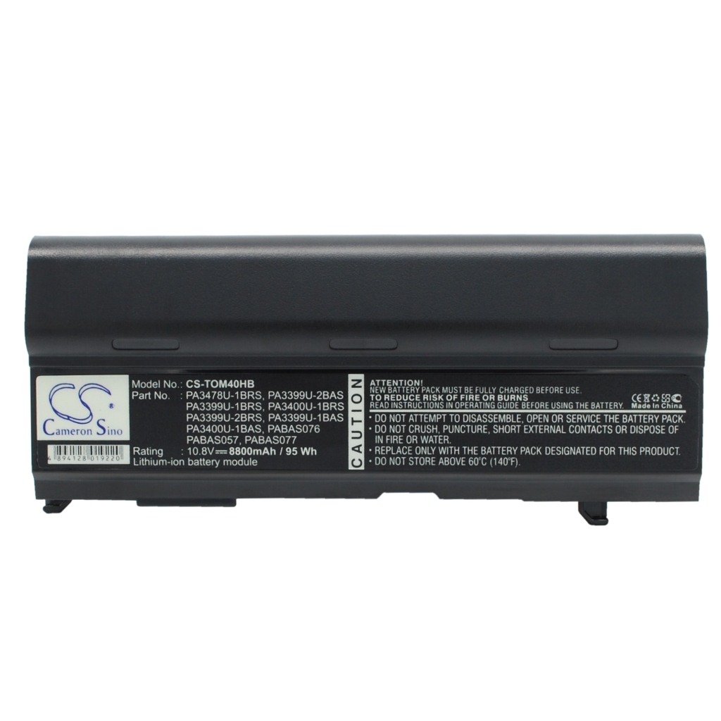 Notebook battery Toshiba Tecra A4-212