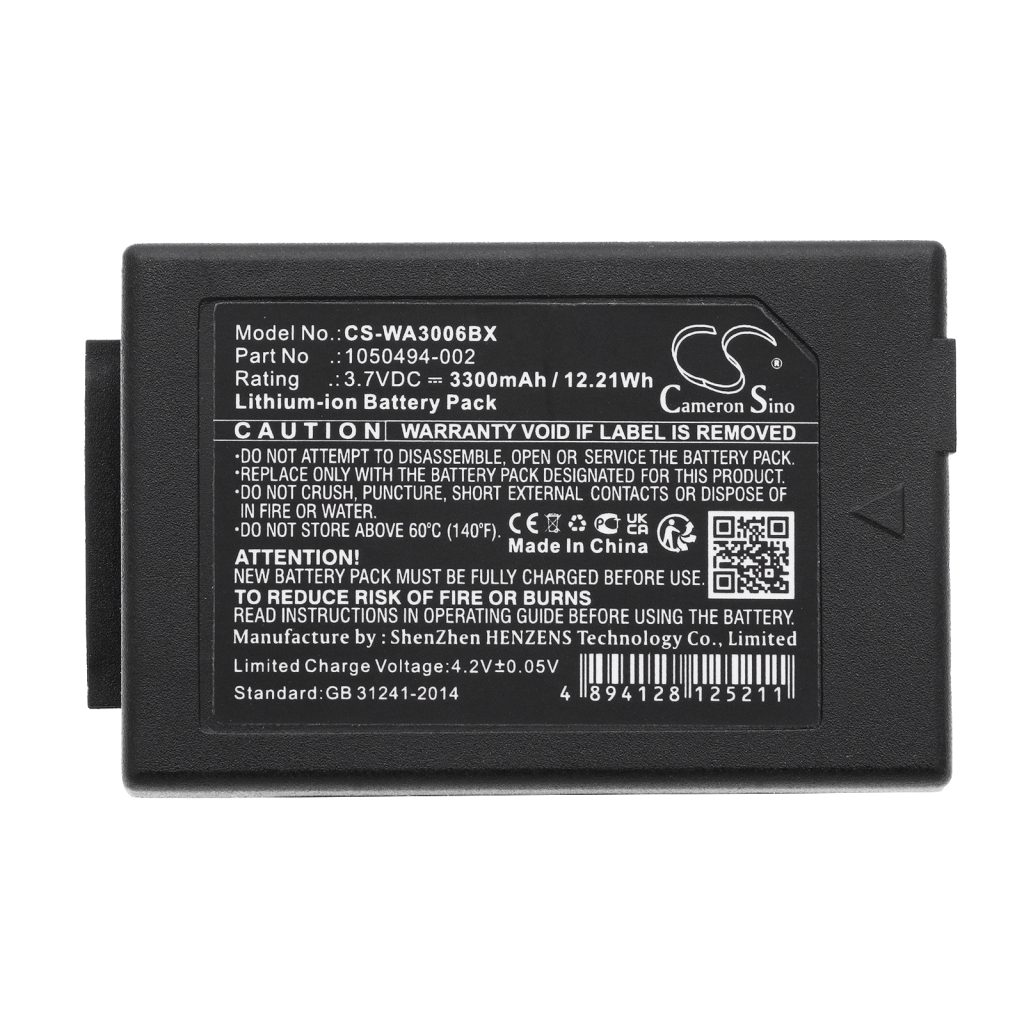 BarCode, Scanner Battery PSION Workabout Pro 7525C-G1