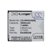 Mobile Phone Battery Wiko Rainbow Neongelb
