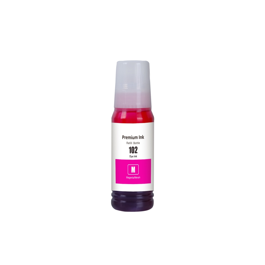 Compatible with Epson 102 M / 70ml Ink Magenta (Printing ink)