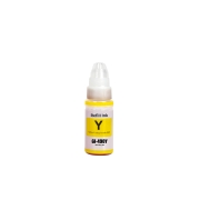 Compatible with Canon GI-490Y / 70ml Ink Yellow (Printing ink - Dye)