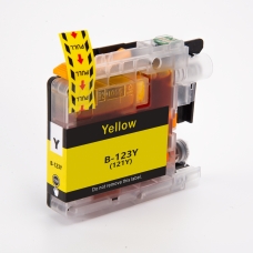 Compatible replacement for Brother LC123Y