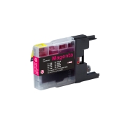 Compatible with Brother LC12 / 12ml Ink Magenta (Ink cartridges)