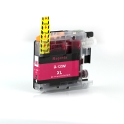 Compatible with Brother LC125M / 15ml Ink Magenta (Ink cartridges)