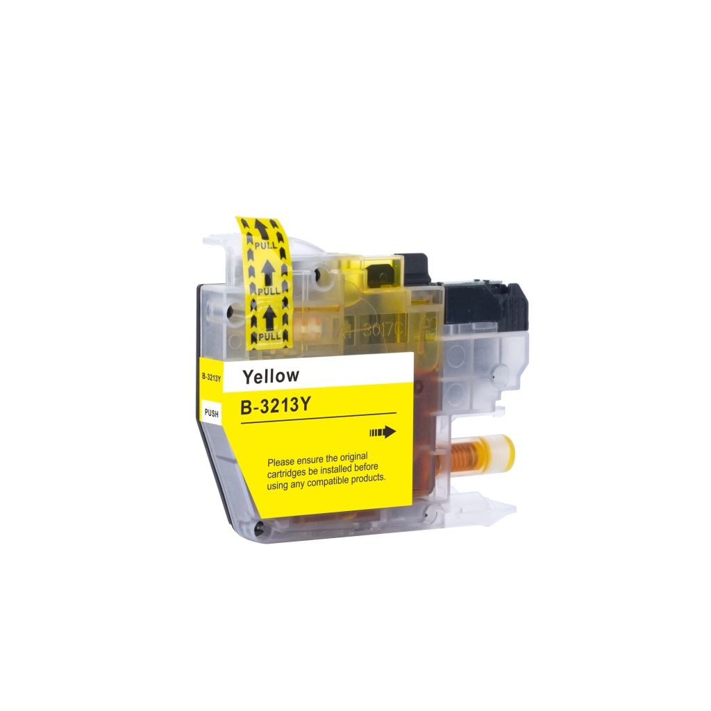 Compatible replacement for Compatible with Brother LC3213Y / 7ml Ink Yellow (Ink cartridges)
