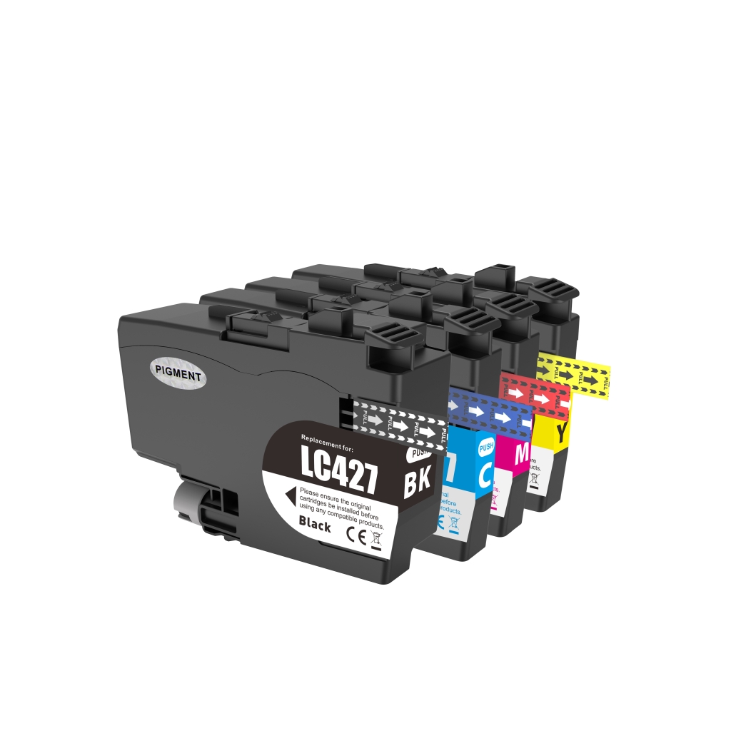 Compatible with Brother LC427XLC / 53ml Ink Cyan (Ink cartridges)