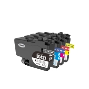 Compatible with Brother LC427XLC / 53ml Ink Cyan (Ink cartridges)
