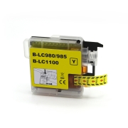 Compatible with Brother LC980 / 19ml Ink Yellow (Ink cartridges)