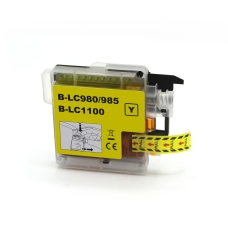 Kompatibel erstatning for Brother LC1100XLY,LC980,LC985