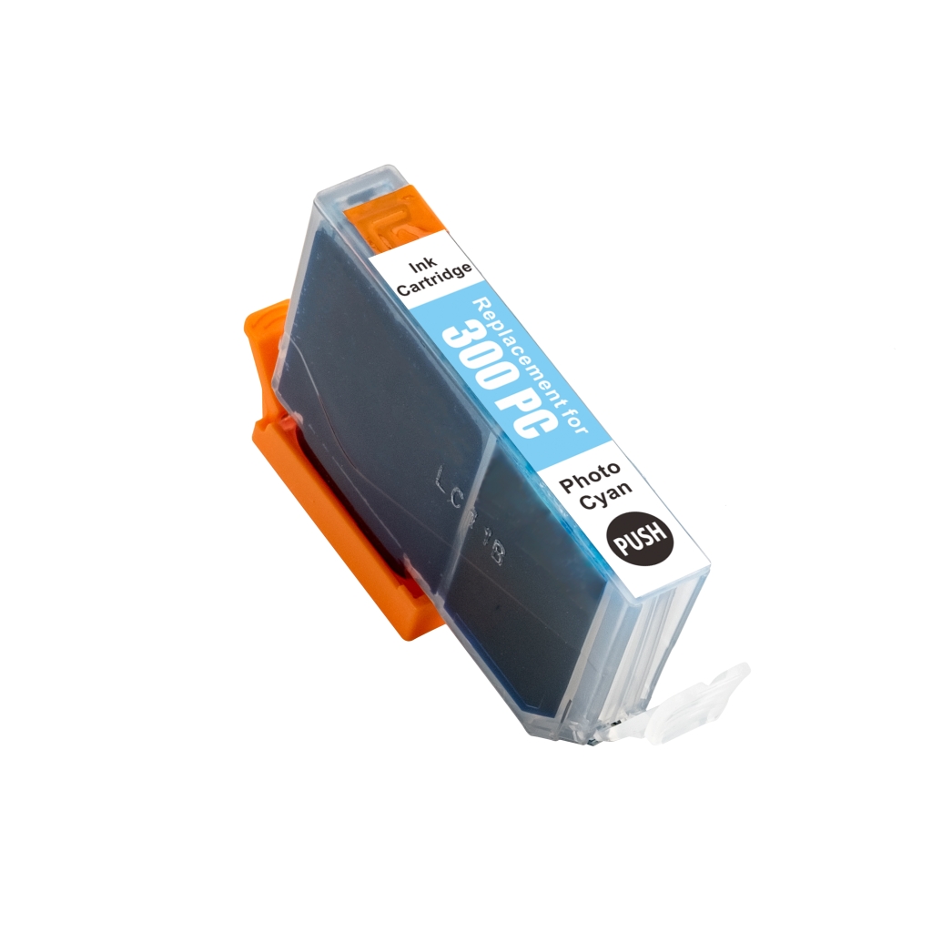 Compatible with Canon PFI-300PC / 14.5ml Ink Photo cyan (Ink cartridges)