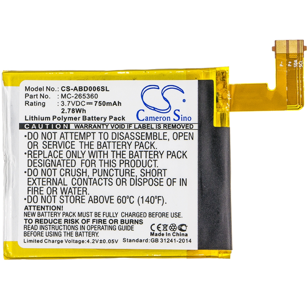 E-bog Amazon CS-ABD006SL