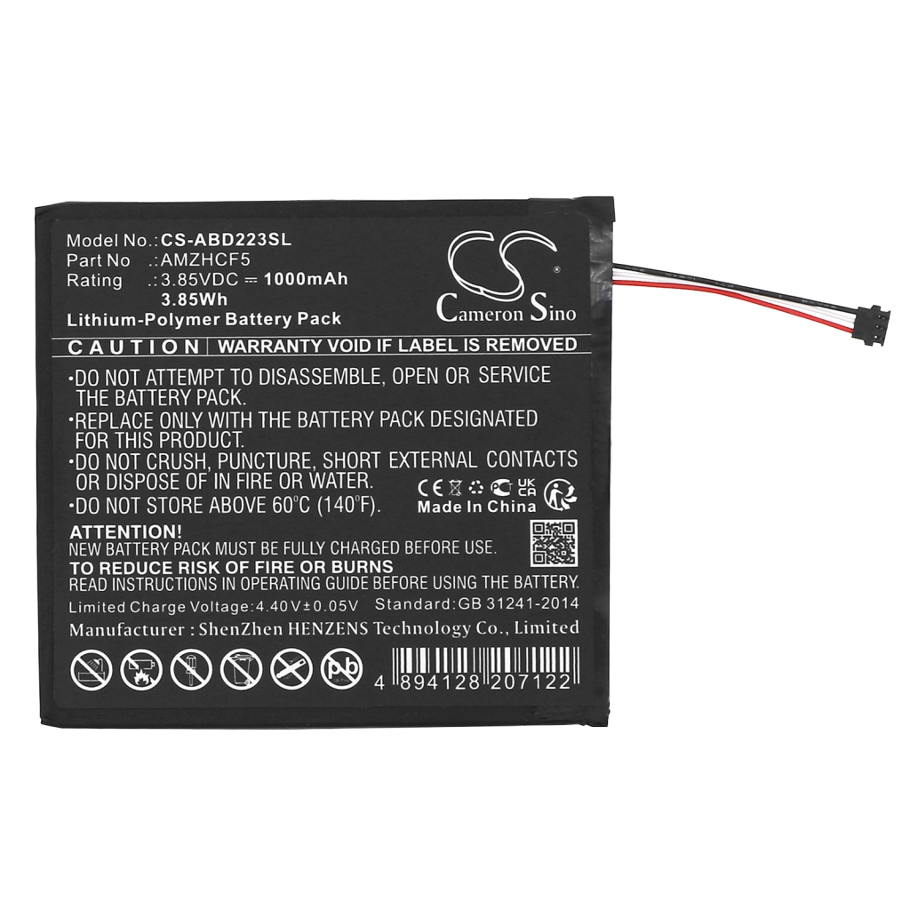 E-bog Amazon CS-ABD223SL
