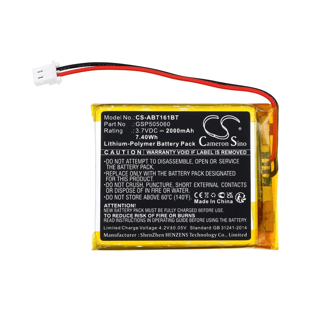 Hjemmesikkerhedskamera batteri Abus CS-ABT161BT