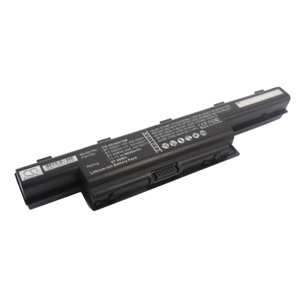 Batterier Erstatter BT.00605.072M