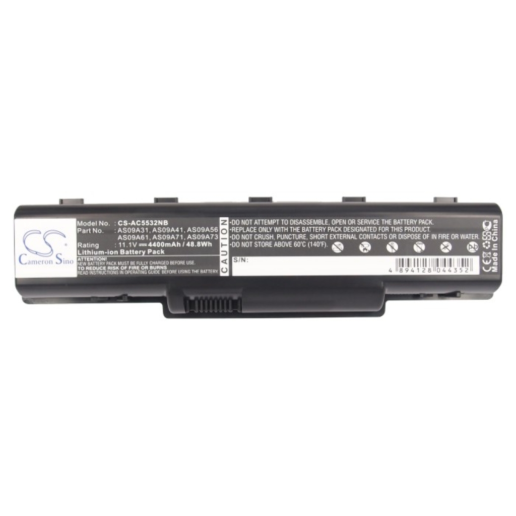 Notebookbatteri Gateway NV5213U