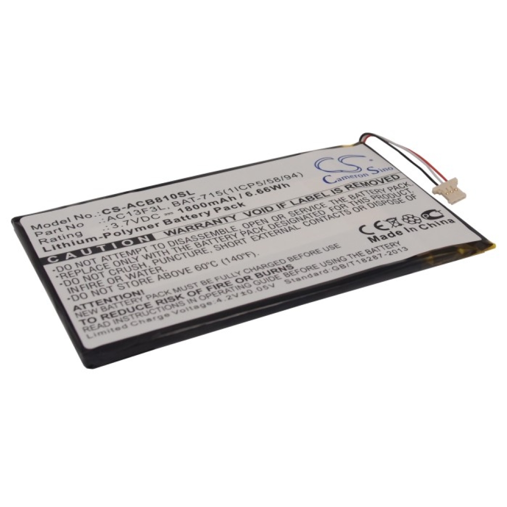 Tabletbatteri Acer CS-ACB810SL
