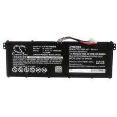 Kompatibel batteriudskiftning til Acer AC14B13J,AC14B18J,AC14B18J(3ICP5/57/80),KT.0040G.004,KT0030G.004