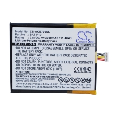 Kompatibel batteriudskiftning til Acer BAT-P10,BAT-P10(1ICP5/61/73),KT.00106.001,PGF506173HT