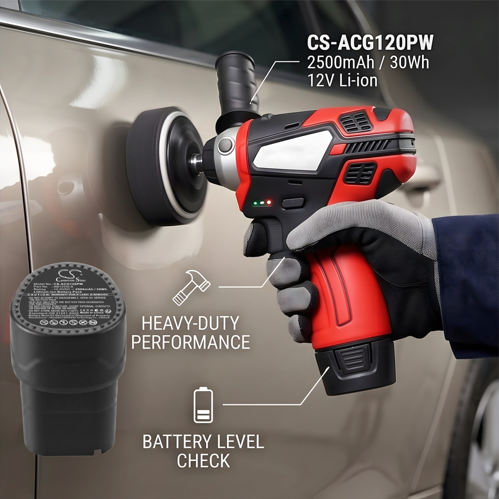 Batteri kompatibel med Acdelco CS-ACG120PW