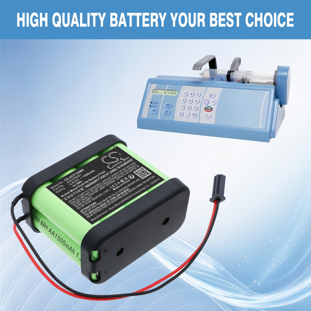 Medicinsk batteri Ascor CS-ACP120MD