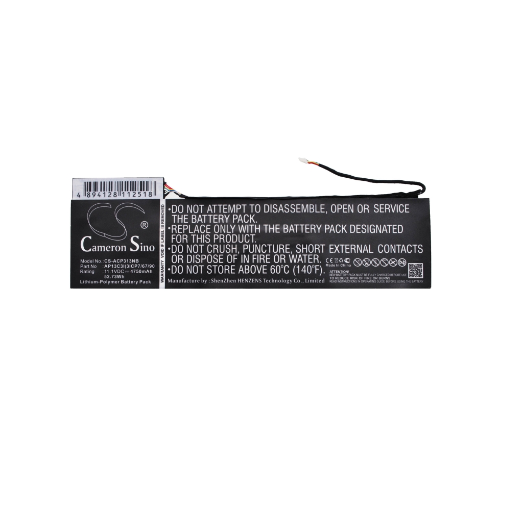 Batteri kompatibel med Acer CS-ACP313NB