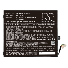 Kompatibel batteriudskiftning til Acer AP16C46,KT.00204.004