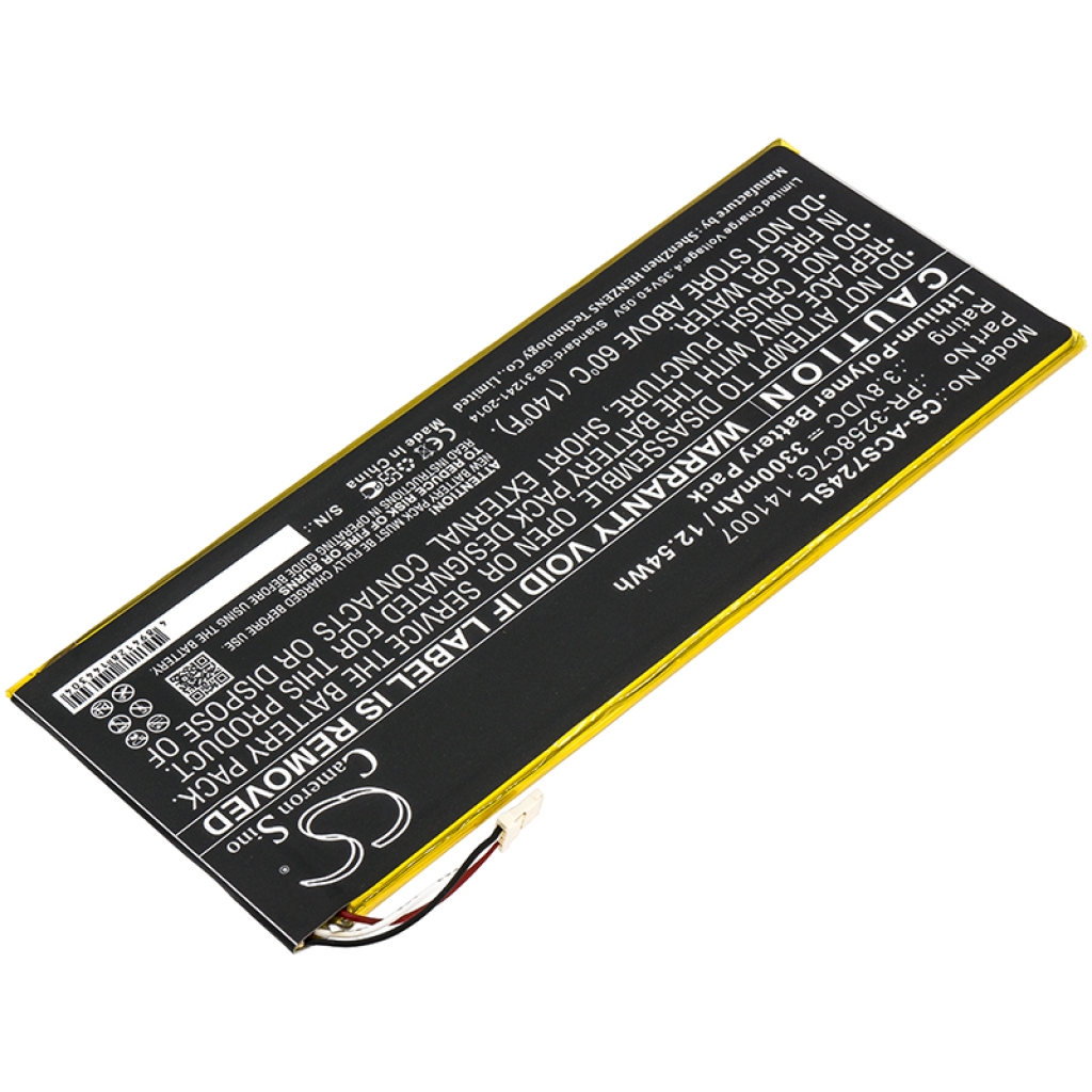 Tabletbatteri Acer CS-ACS724SL