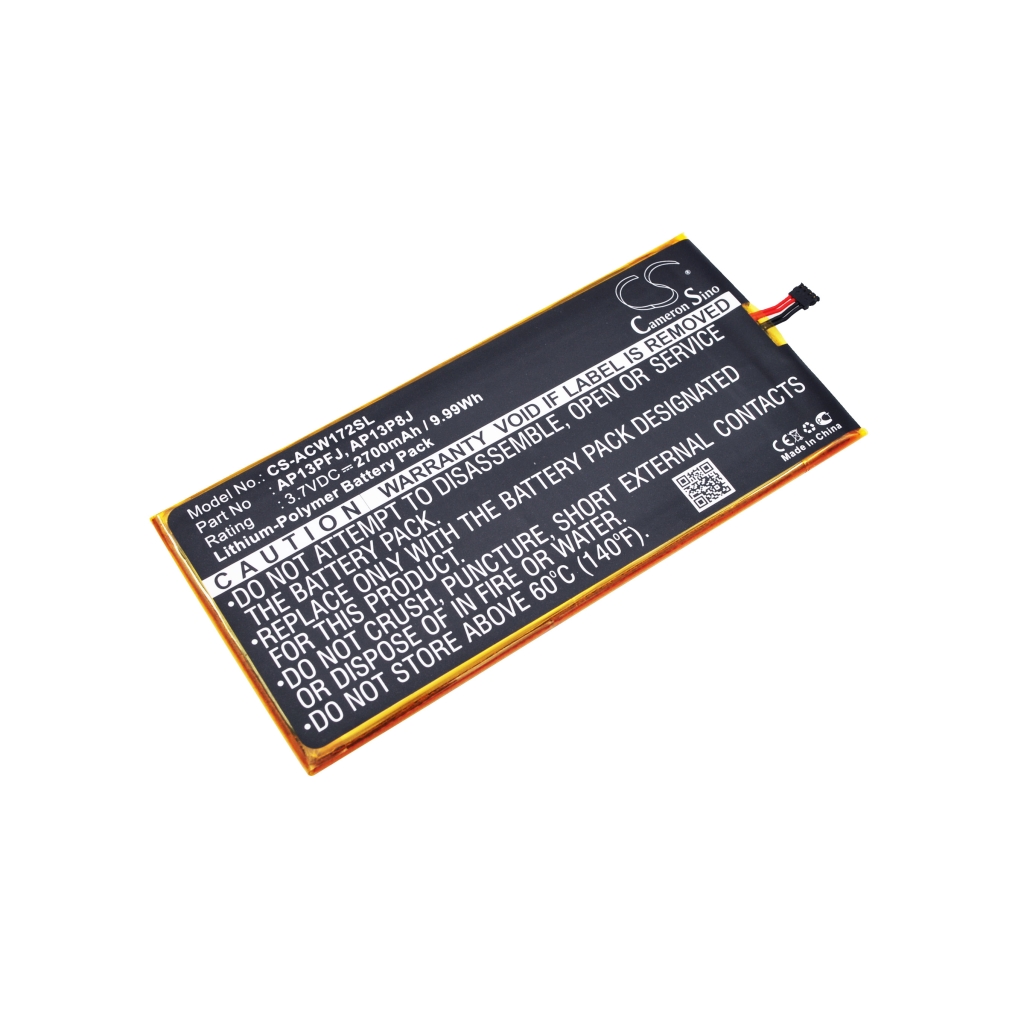 Tabletbatteri Acer CS-ACW172SL