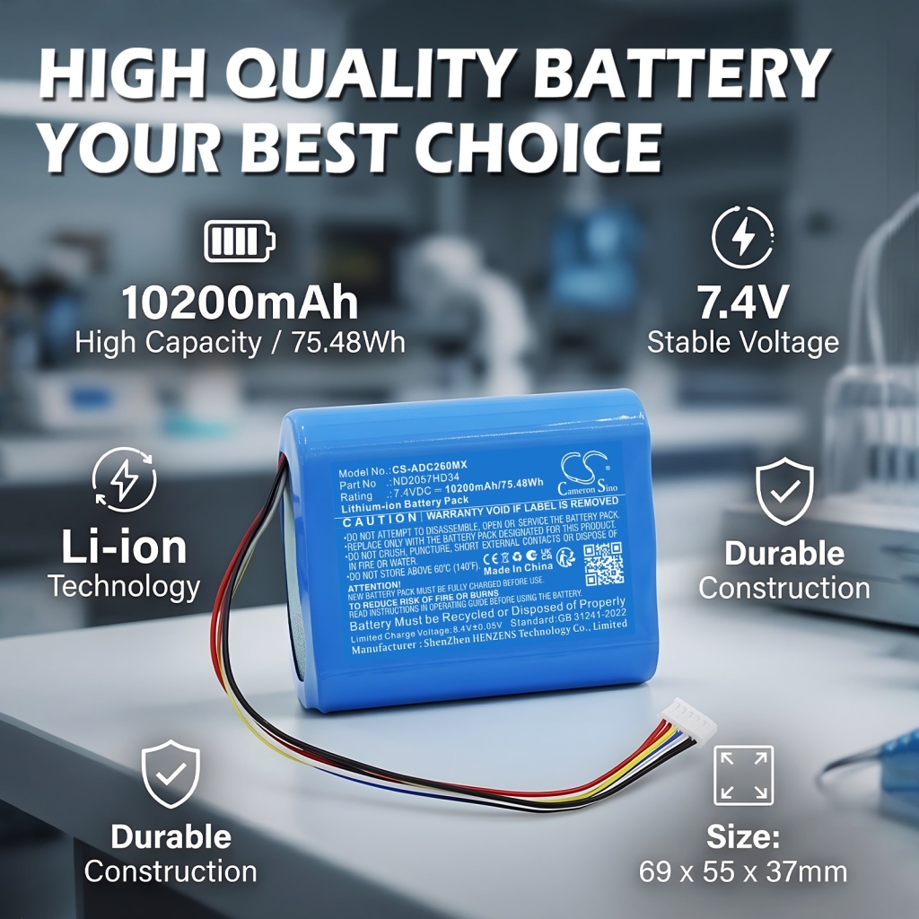 Batteri kompatibel med Suntech Adc CS-ADC260MX