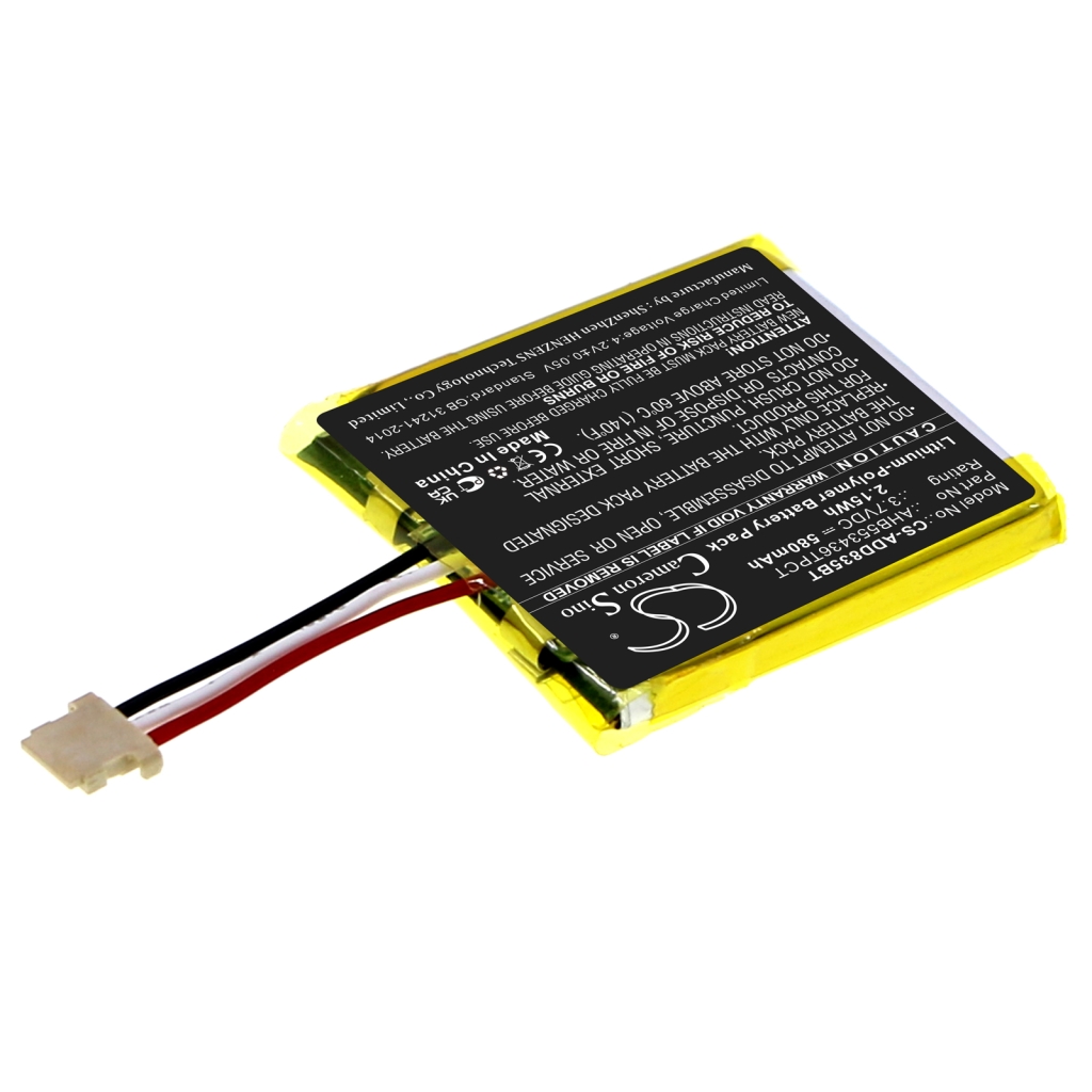 Hjemmesikkerhedskamera batteri Adt CS-ADD835BT