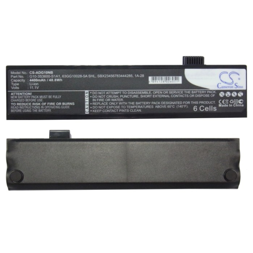 Batterier Erstatter SBX23456783444285