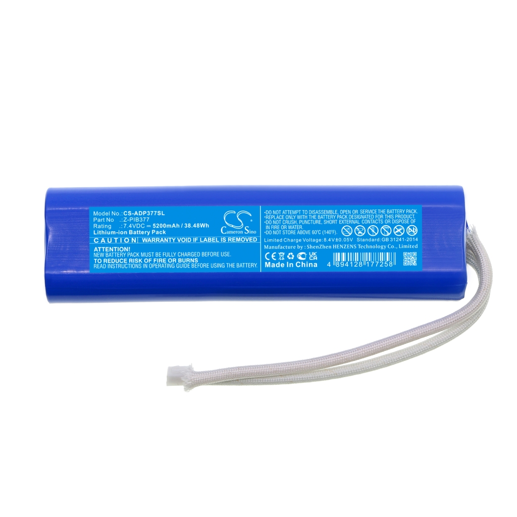 Belysningssystembatteri American dj CS-ADP377SL