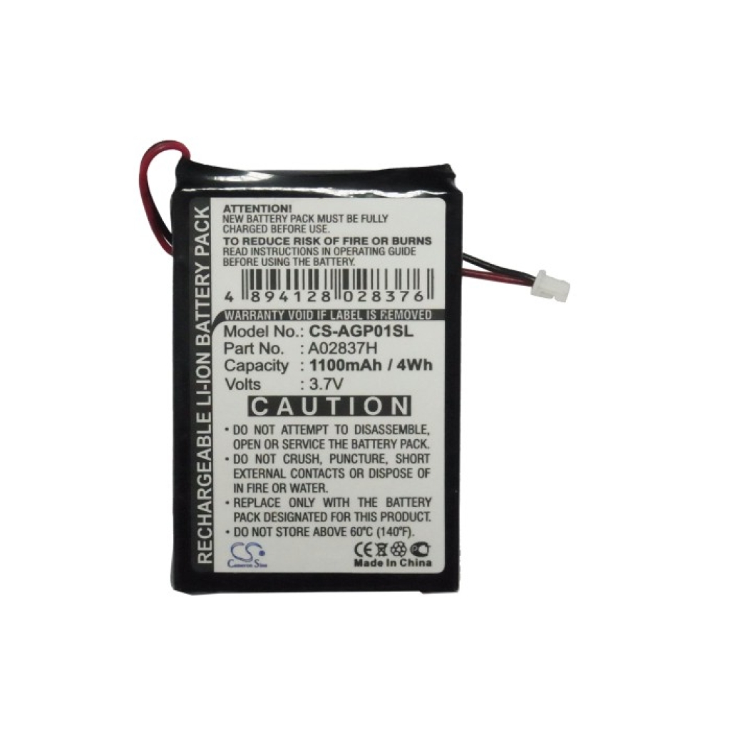 Tabletbatteri Audio guidie CS-AGP01SL